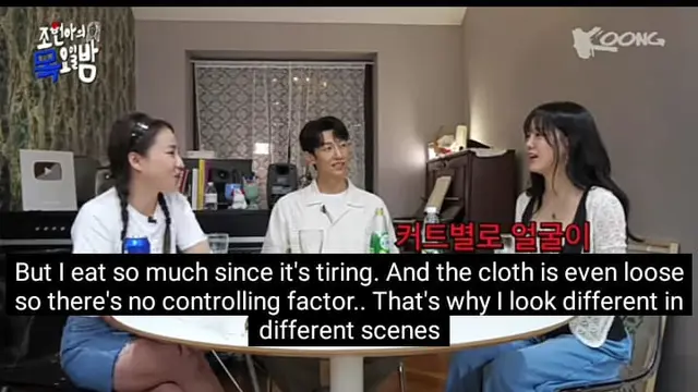 Kim Sejeong dan Kang Ki Young menjadi bintang tamu di program web Jo Hyun Ah yang berjudul "Thursday Night" (Tangkapan layar/youtube.com/Jo Hyun Ah)