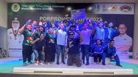 Kota Kendiri juara umum di Cabor angkat besi Porprov Jatim 2022 (Istimewa)