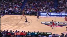 Berita video game recap NBA 2017-2018 antara New Orleans Pelicans melawan Houston Rockets dengan skor 115-113.