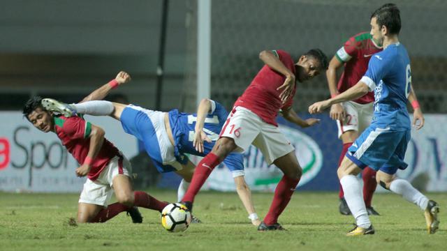 Timnas Indonesia U-23, Uzbekistan U-23, PSSI Anniversary Cup 2018