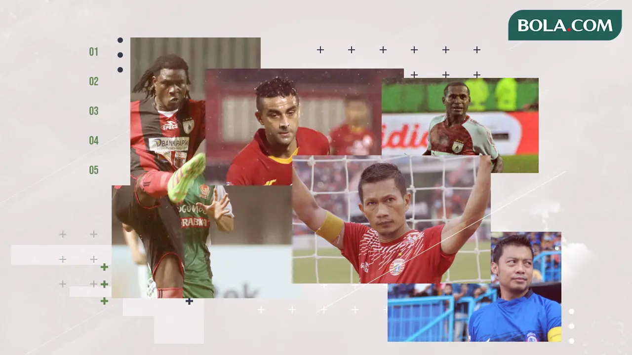 Bio Paulin, Otavio Dutra, Ismed Sofyan, Yustinus Pae dan Hamka Hamzah