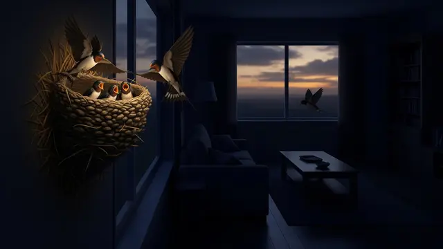Rumah Memiliki Kondisi Gelap dan Lembap Sebagai Tempat Burung Walet Bersarang