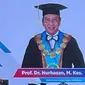 Rektro Unesa Nurhasan. (Dian Kurniawan)