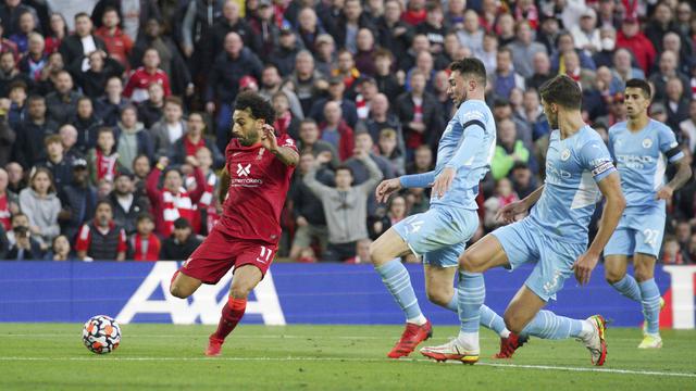 Foto: Berlangsung Sengit, Manchester City Curi Poin di Markas Liverpool
