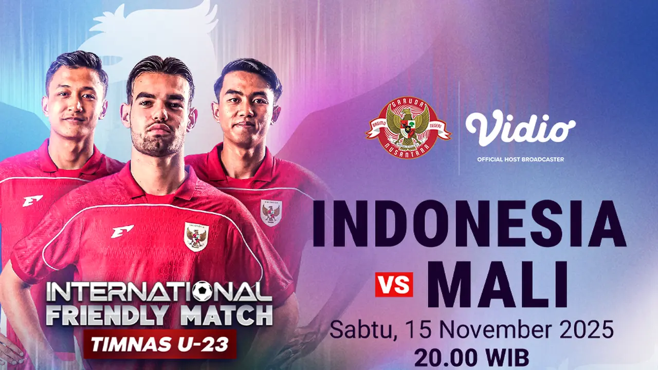Saksikan Timnas Indonesia U-23 vs Mali U-23 eksklusif di Vidio. (dok. vidio.com)