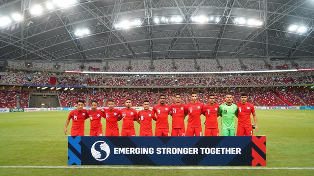 Timnas Singapura di Piala AFF 2020.