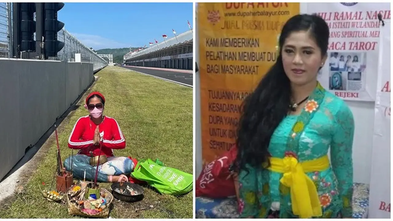 6 Potret Rara Istiati Wulandari, Pawang Hujan di Sirkuit Mandalika yang Jadi Sorotan