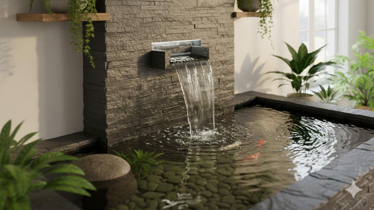 9 Model Kolam Ikan Vertikal Tembok untuk Ruang Terbatas, Inspirasi Menarik yang Estetis