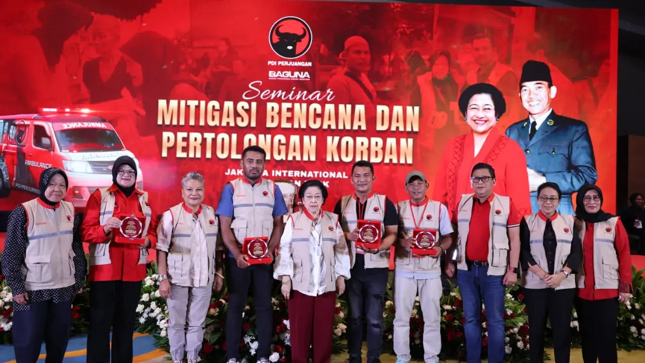 PDIP menggelar Seminar Mitigasi Bencana dan Pertolongan Korban di Jakarta Timur, Jumat (19/12/2025) (Istimewa)