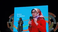 Direktur Utama Telkomsel, Emma Sri Martini (Liputan6.com/Agustinus M.Damar)