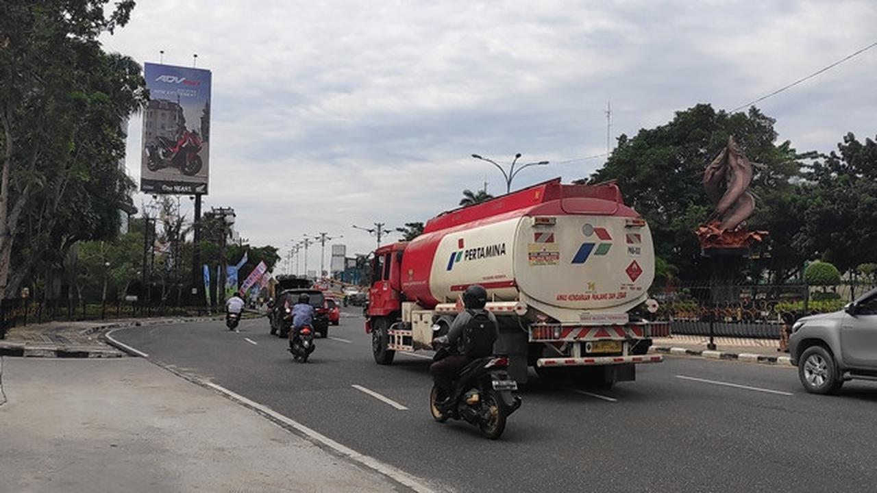 Suasana Kota Pekanbaru tanpa kabut asap hasil kebakaran hutan dan lahan