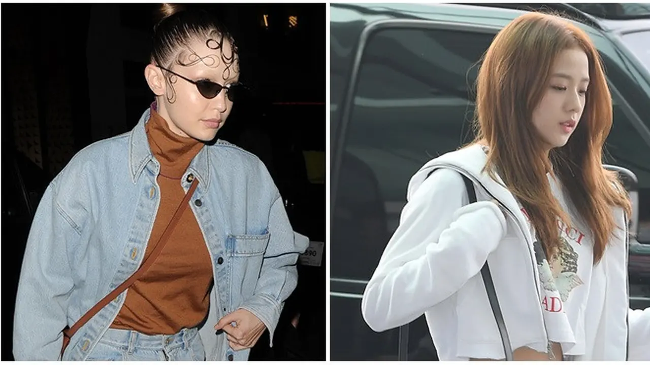 Gigi Hadid-Jisoo BLACKPINK