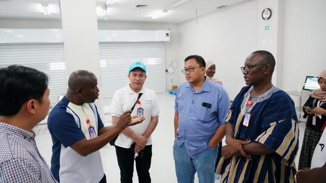 Delegasi Ghana Kunjungan Program Imunisasi di Indonesia