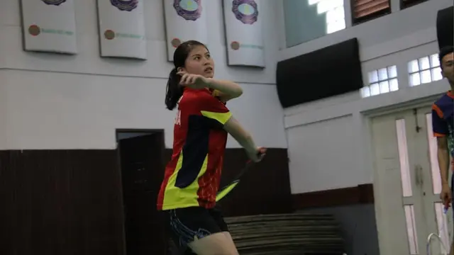 6 Potret Mitzi Abigail Saat Jadi Atlet Badminton, Calon Istri Anthony Ginting