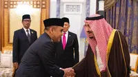 Pimpinan MPR bertemu Raja Salman di Saudi Arabia (Istimewa)