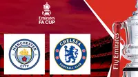 Piala FA - Man City Vs Chelsea (Bola.com/Adreanus Titus)