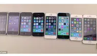 Foto: iPhone 6 vs iPhone Lawas (youtube.com)