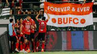 Bali United merayakan gol ke gawang Persebaya Surabaya pada BRI Liga 1 2024/2025. (Dok Bali United).