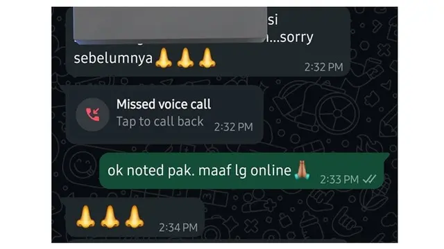 6 Potret Emoji di Chat Ini Tak Sesuai, Bikin Penerima Pesan Tepuk Jidat