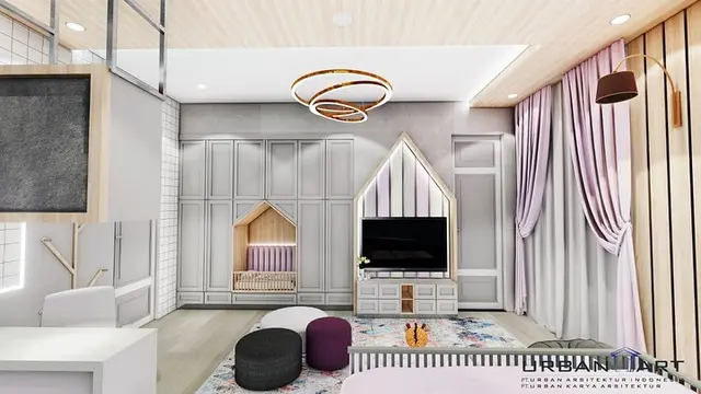6 Potret Desain Kamar Anak Aurel Hermansyah dan Atta Halilintar, Mewah dan Elegan