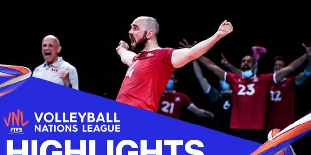 VIDEO: Highlights Volleyball Nations League, Tim Putra Iran Bungkam Tuan Rumah Italia 3-1
