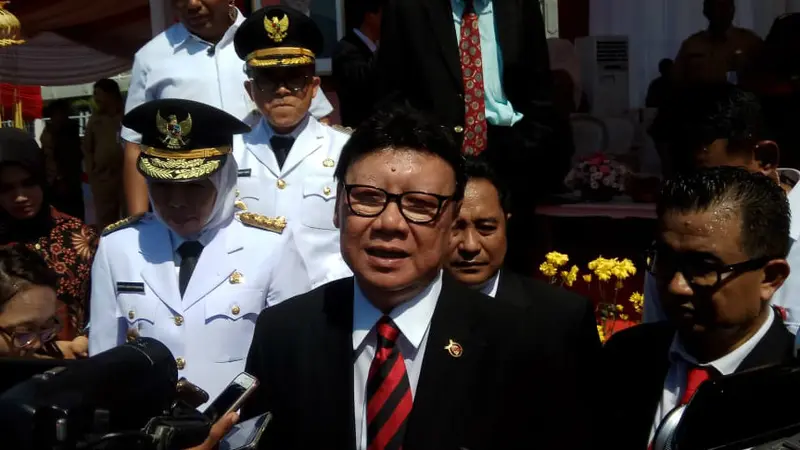 Menteri Dalam Negeri (Mendagri)i Tjahjo Kumolo