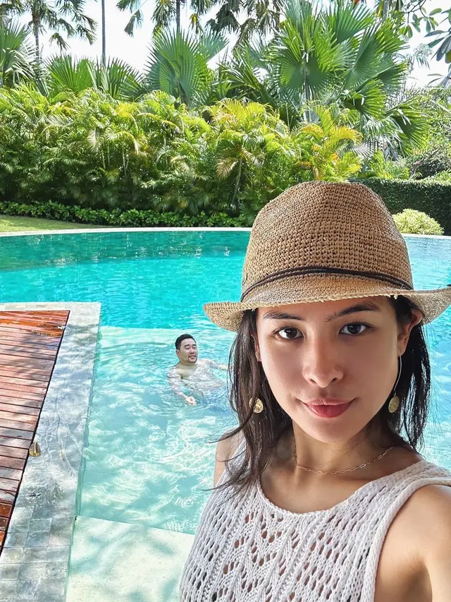 7 Momen Maudy Ayunda dan Suami Nikmati Libur Lebaran di Bali, Seru Bareng Keluarga