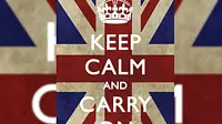 Slogan 'Keep Calm and Carry On'  mempunyai makna bersejarah untuk rakyat Inggris. (Number: Pinterest)