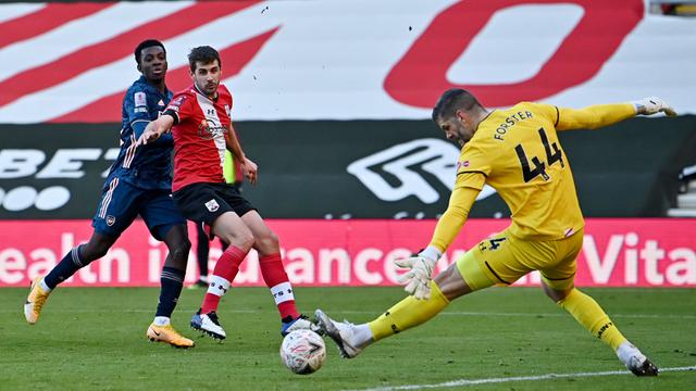 FOTO: Southampton Singkirkan Juara Bertahan Piala FA Arsenal