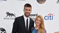 Shakira dikabarkan mendapat ancaman penyebaran video seks dirinya dan suami, Gerard Pique. Hal ini dilaporkan laman Spanyol Diaro Vasco, seperti dikutip Mirror.co.uk, Rabu (18/11/2015). (AFP/Bintang.com)