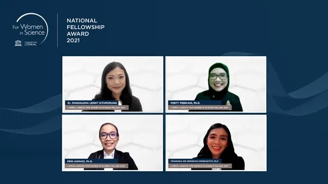 L'Oreal-UNESCO For Women in Science 2021 Fellows