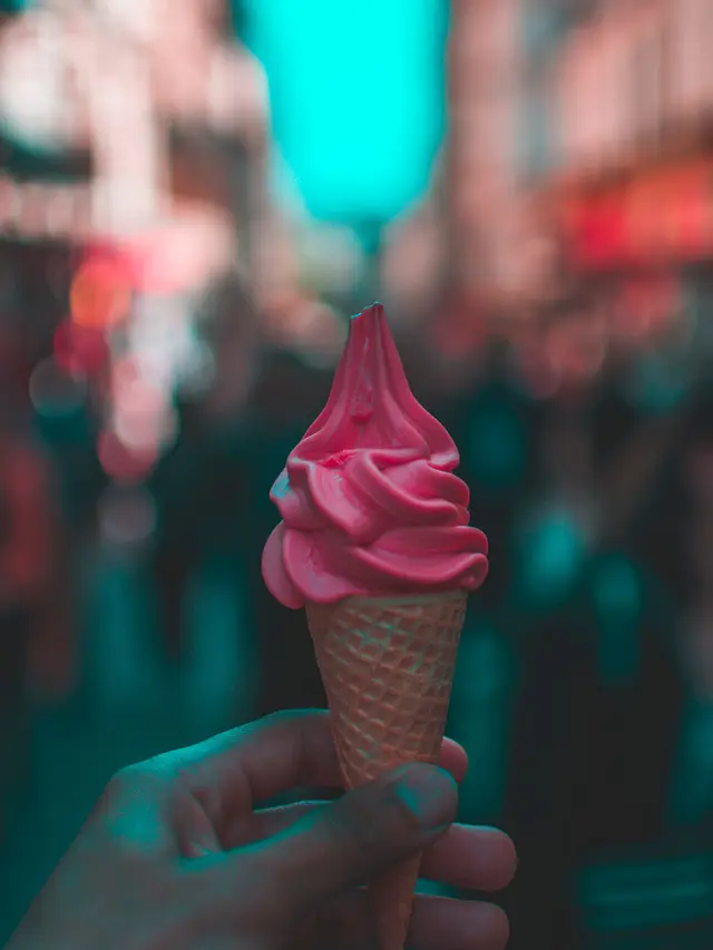 resep es krim buah naga/pexels