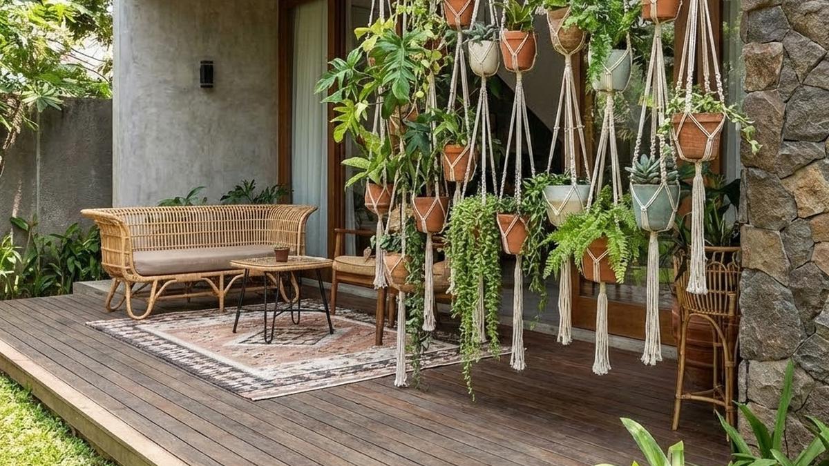 10 Desain Teras Rumah Mungil 3x3 Meter Pakai Pot Tanaman Vertikal, Lebih Asri dan Modern