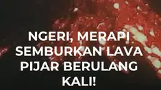 Gunung Merapi kembali menunjukkan aktivitas vulkaniknya pada Senin malam. Balai pemantauan mencatat empat kali guguran lava pijar terjadi sejak pukul 18.37 hingga 22.40 WIB, dengan jarak luncur maksimal mencapai 2 kilometer.