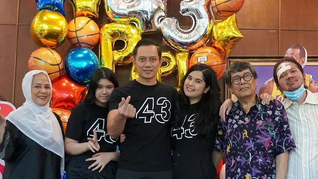 Momen Perayaan Ulang Tahun AHY yang Ke-43. (Sumber: Instagram/agusyudhoyono)