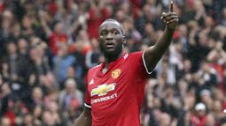 1. Romelu Lukaku (Manchester United) - 7 Gol. (AP/Martin Rickett)