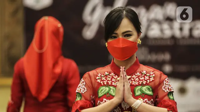 FOTO: Gelaran Wastra Meriahkan Perayaan Imlek