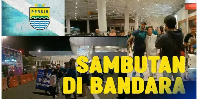 VIDEO: Antusiasme Bobotoh Sambut Persib di Surabaya, Bojan Hodak Happy dan Siap Juara BRI Liga 1