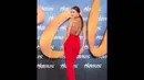 Potongan celana pada jumpsuit yang lurus, membuat kaki model cantik 28 tahun ini terlihat jenjang dan ramping, Jerman, Kamis (21/8/14). (Dailymail)