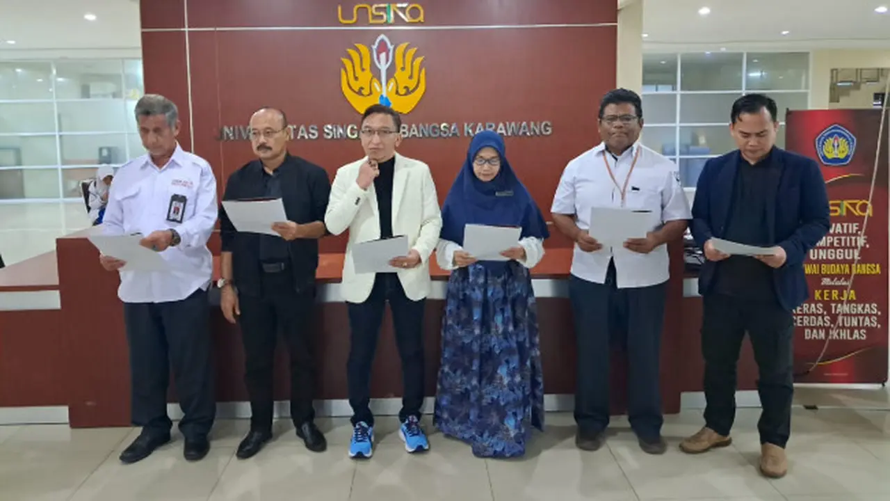 Civitas Akademika se-Karawang Deklarasikan Pemilu Damai dan Ajak Masyarakat Untuk Tidak Golput