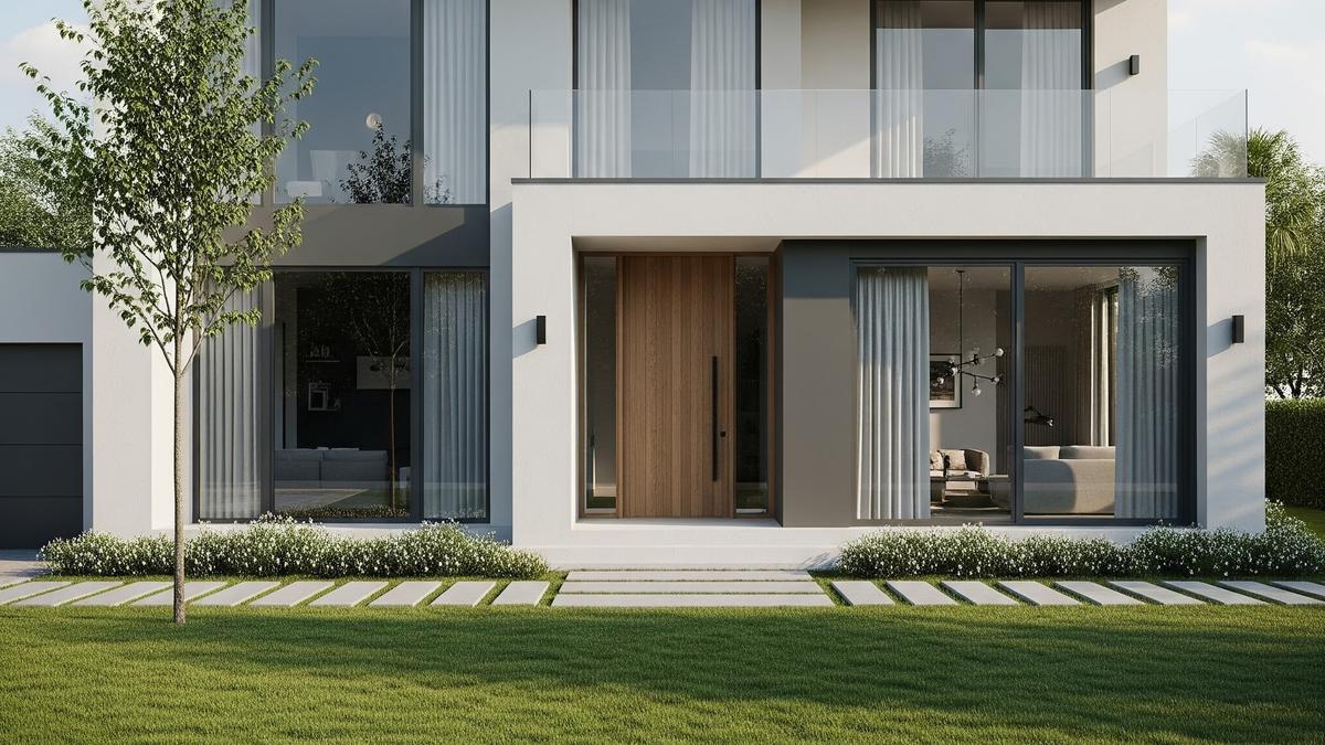 7 Gambar Rumah Minimalis 2 Lantai, Cocok untuk Keluarga Modern di 2025