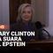 Mantan Menteri Luar Negeri AS, Hillary Clinton, menyatakan tidak mengetahui kejahatan yang dilakukan Jeffrey Epstein maupun Ghislaine Maxwell. Pernyataan itu disampaikan dalam deposisi tertutup di Chappaqua, New York, yang berlangsung lebih dari enam...