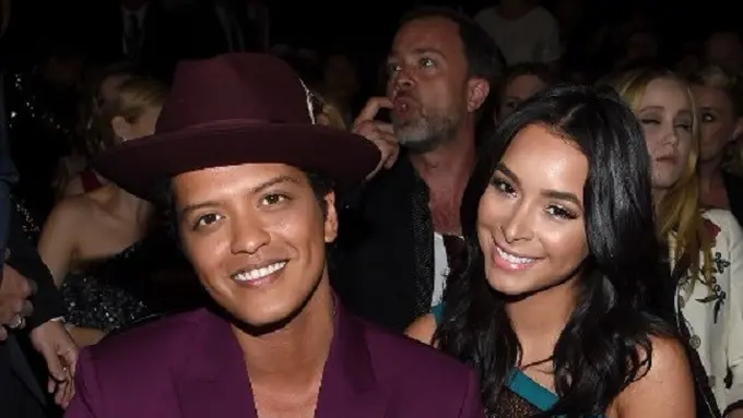 Kekasih Bruno Mars, Jessica Caban dikabarkan tengah hamil. (Foto: AFP)