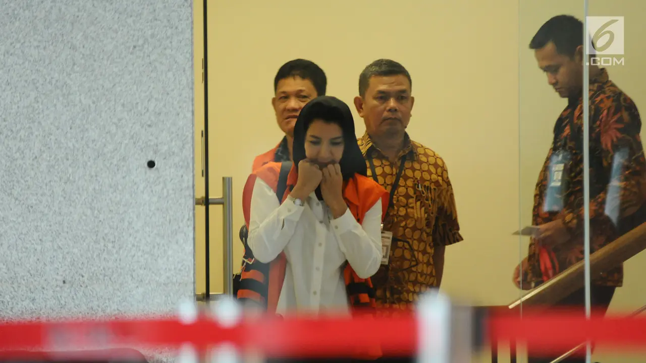 Dugaan TPPU, Rita Widyasari Jalani Pemeriksaan Perdana