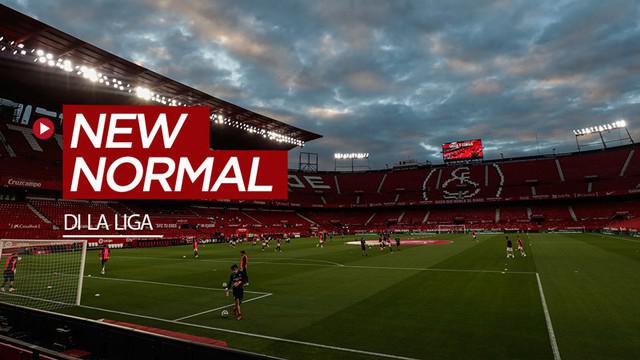 Berita video La Liga 2019-2020 kembali bergulir. Seperti apa new normal yang tampak di kompetisi kasta tertinggi sepak bola Spanyol tersebut?