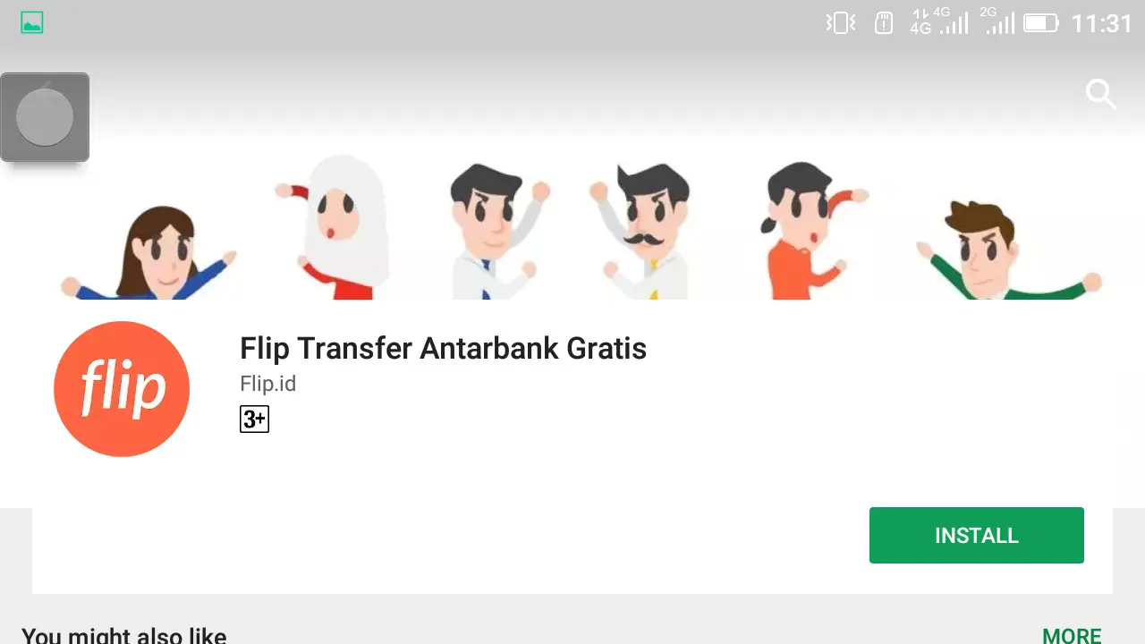 Aplikasi Flip.id di Google Play