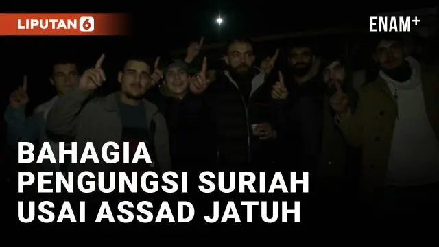 VIDEO: Pengungsi Suriah Siap Pulang Setelah Assad Jatuh