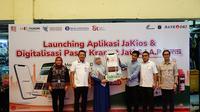 Bank DKI, dalam kolaborasinya bersama Perumda Pasar Jaya dan PakeKTP meluncurkan aplikasi JaKios sebagai upaya mewujudkan kemudahan bagi calon pedagang untuk dapat menyewa unit kios di pasar yang berada di bawah naungan Perumda Pasar Jaya.
