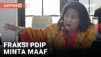 Fraksi PDIP DPRD DKI Jakarta Minta Maaf Atas Ulah Cinta Mega