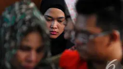 Terdakwa dari kasus pembunuhan Ade Sara saat menghadiri sidang lanjutan di Pengadilan Negeri Jakarta Pusat, Selasa (18/11/2014). (Liputan6.com/Faisal R Syam)